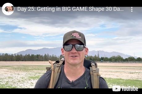 Day 25: Getting in BIG GAME Shape 30 Day HuntFIT™ Fitness Transformation Challenge