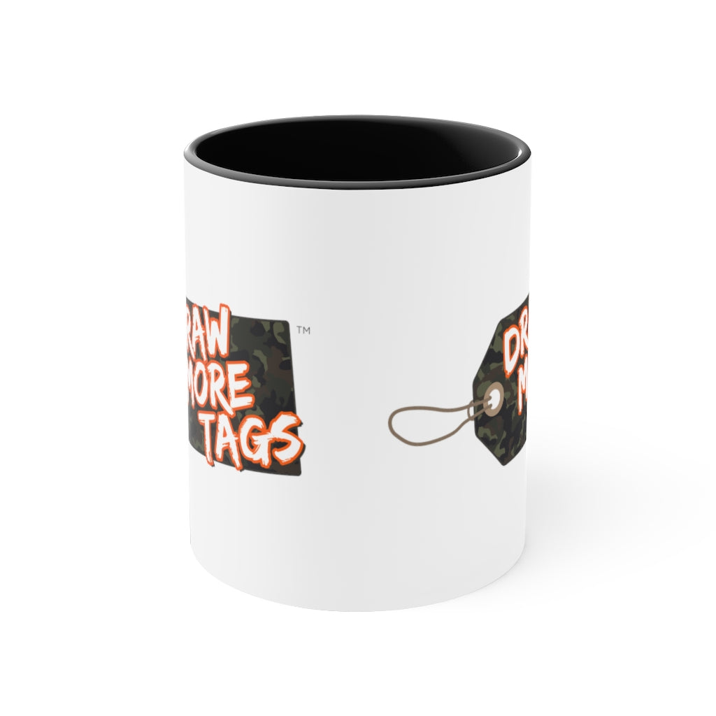 DRAW MORE TAGS™ Accent Coffee Mug, 11oz