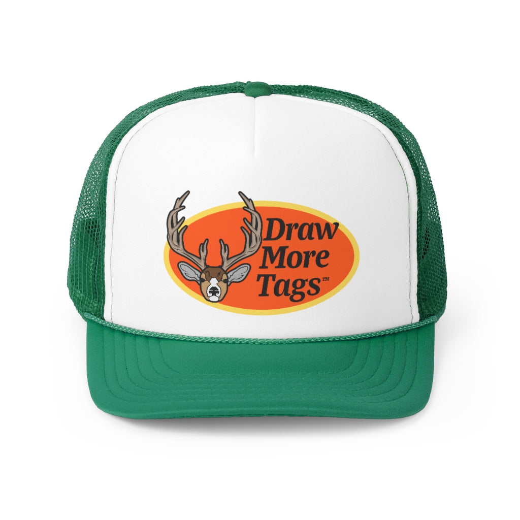 DRAW MORE TAGS™ Deer Retro Trucker Cap